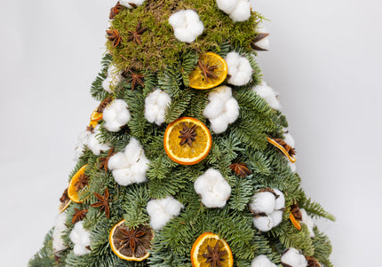 Mini-Brad Artizanal „Alpine Moss & Cotton Peak”
