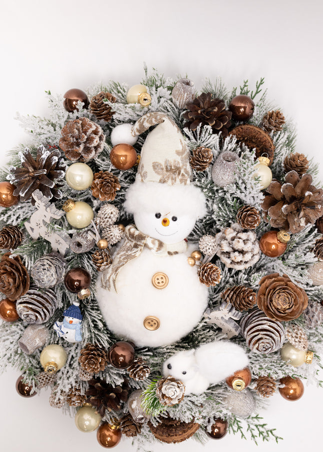 Coroniță Crăciun "Frosty Forest" din Brad Artificial 4D