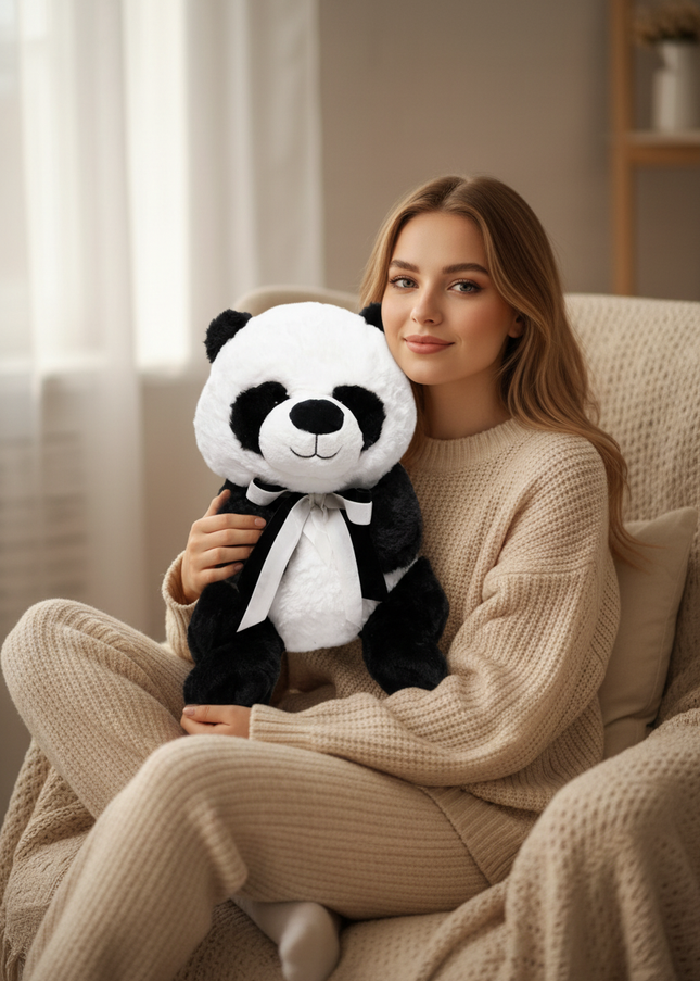Jucărie de Lux „Oreo Panda Majesty” – Ediție Colector 60 cm