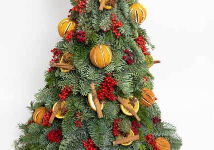Brad de Crăciun Artizanal „Whimsical Grinch Fir”