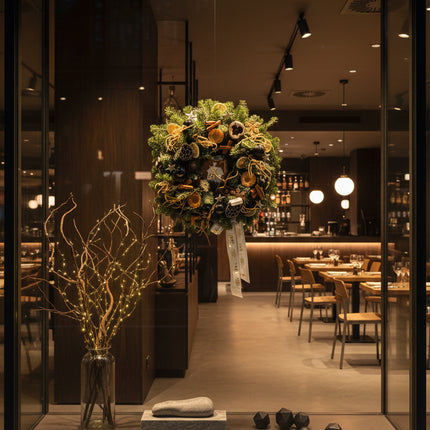 Coroniță Crăciun "Midnight Forest" din Brad Nobilis