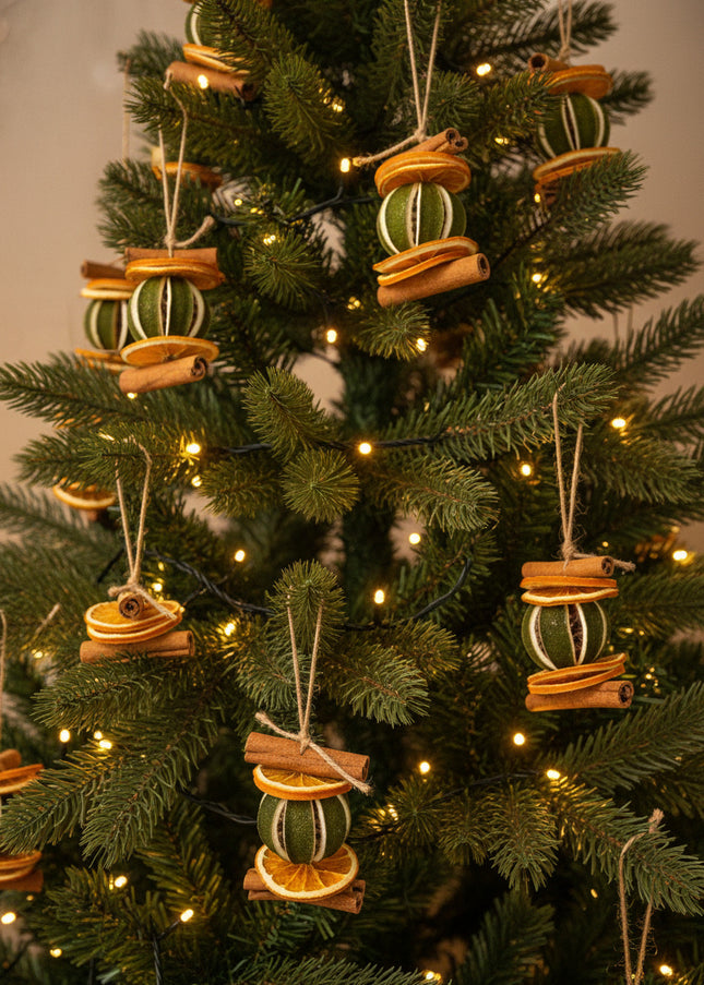 Ornament de Crăciun Suspendat „Citrus & Spice Harmony”