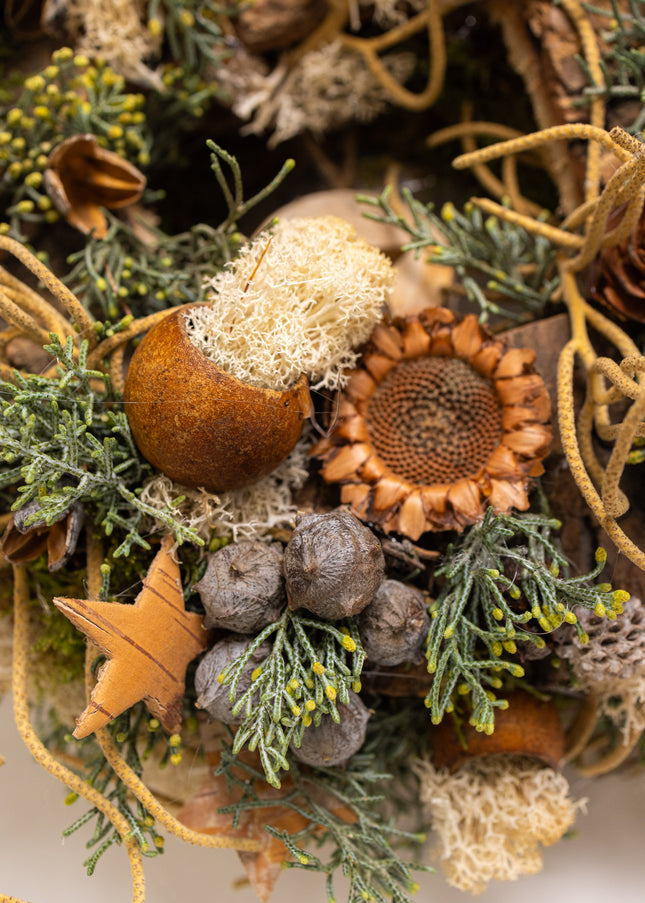 Coroniță Crăciun "Silver Forest" din Mix Brad Argintiu