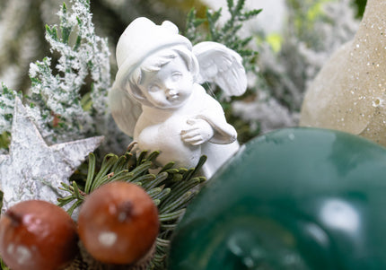 Aranjament Festiv „Emerald Forest & White Deer”
