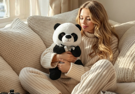 Jucărie de Lux „Oreo Panda Majesty” – Ediție Colector 60 cm