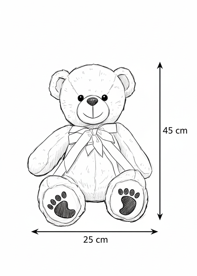 Jucărie de Lux „Nude Serenity Hug” – Ediție Colector 45 cm