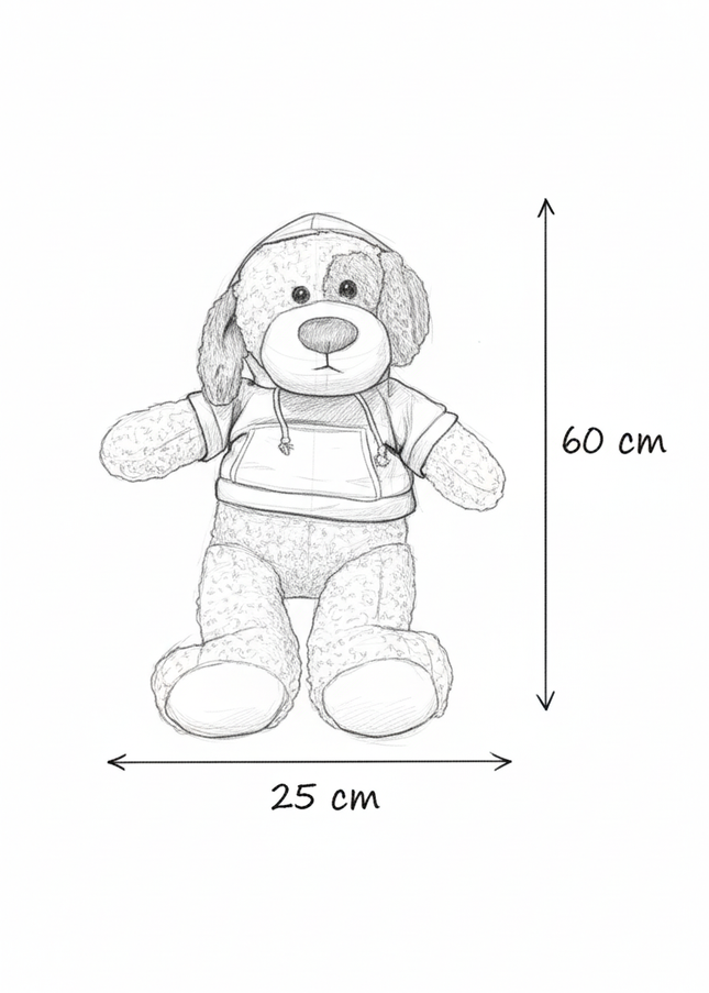 Jucărie de Lux „Honey Bear Luxury” – Ediție Colector 60 cm