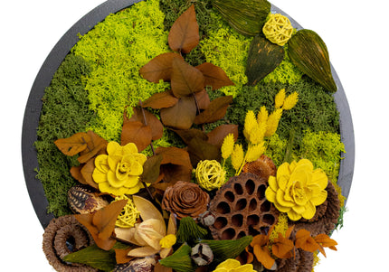 Tablou decorativ „Golden Autumn” – decor în nuanțe calde de toamnă