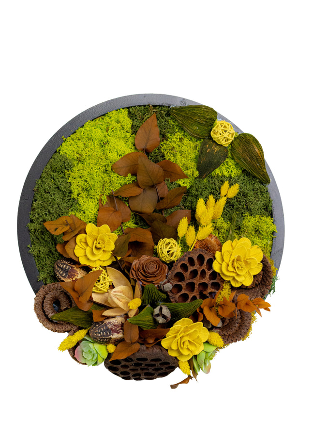 Tablou decorativ „Golden Autumn” – decor în nuanțe calde de toamnă