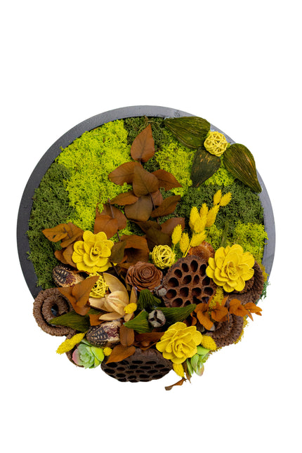 Tablou decorativ „Golden Autumn” – decor în nuanțe calde de toamnă