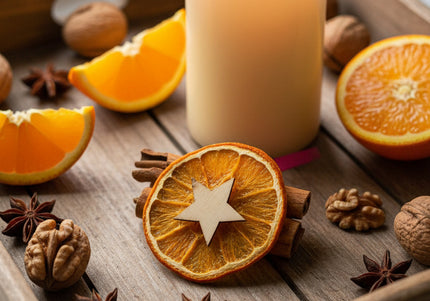 Lumânare Decorativă Artizanală „Cinnamon Angel Glow”