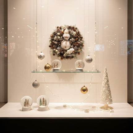 Coroniță Crăciun "Frosty Forest" din Brad Artificial 4D