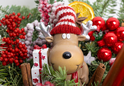 Aranjament Festiv „The Red Car & Snowy Village”