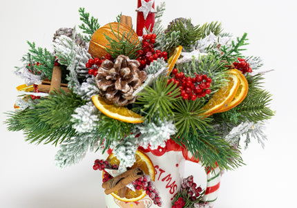 Aranjament Festiv „Zest & Pine Festive Glow”