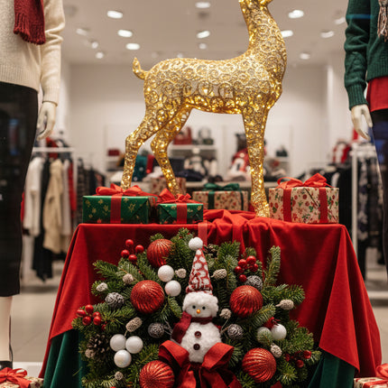 Coroniță Craciun "Winter Cheer" din Brad Nobilis