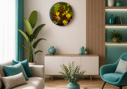 Tablou decorativ „Golden Autumn” – decor în nuanțe calde de toamnă