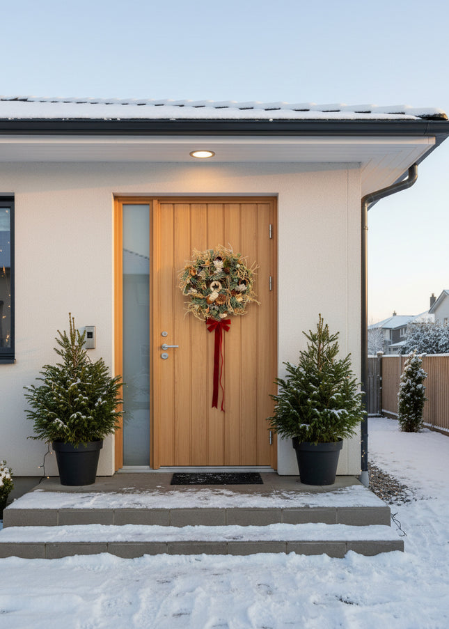 Coroniță Crăciun "Silver Forest" din Mix Brad Argintiu