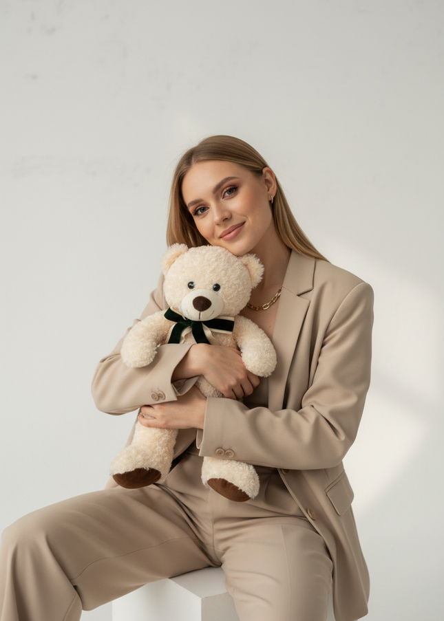Jucărie de Lux „Ivory Forest Hug” – Ediție Colector 60 cm