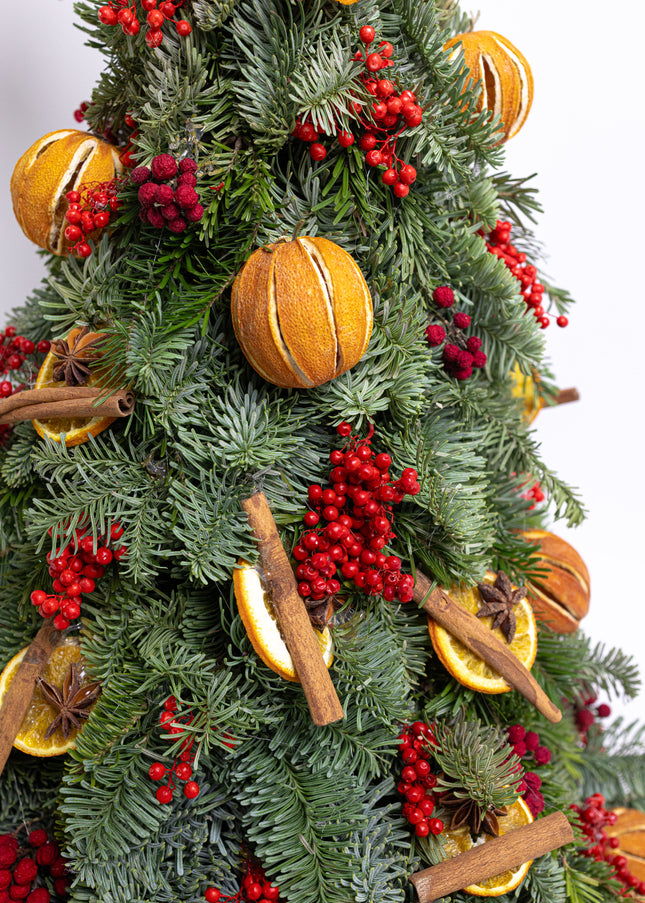 Brad de Crăciun Artizanal „Whimsical Grinch Fir”