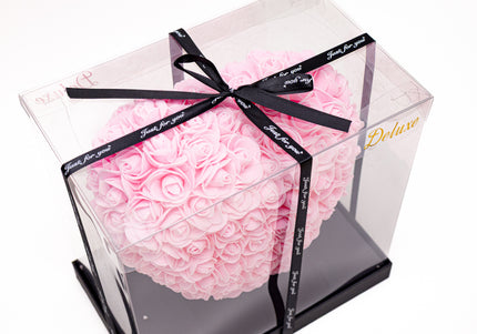Aranjament de Lux "Pink Quartz Heart" în Ediție Deluxe