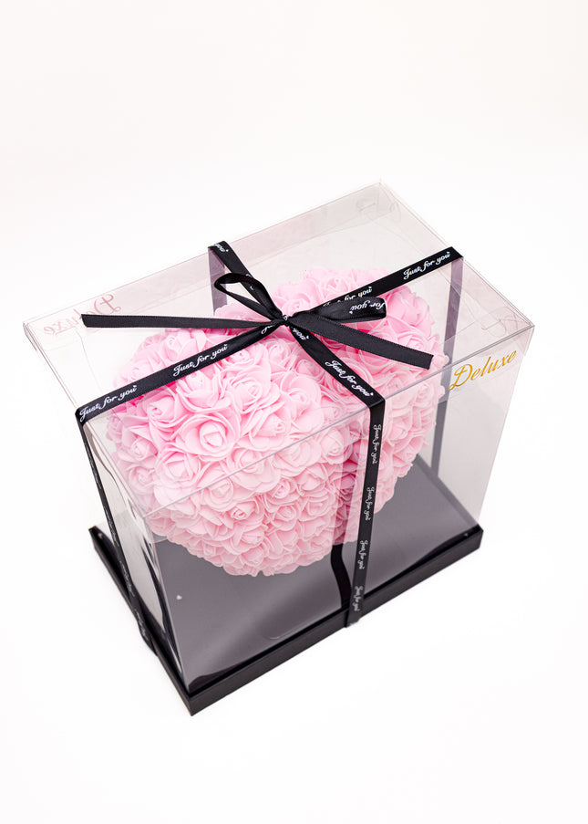 Aranjament de Lux "Pink Quartz Heart" în Ediție Deluxe