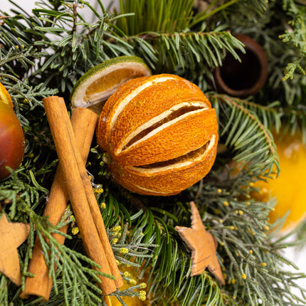 Coroniță Crăciun "Grand Winter Harvest" Mix Brad Natural