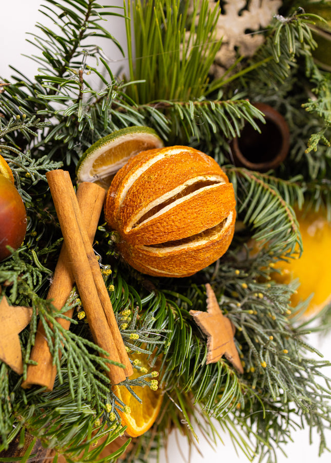 Coroniță Crăciun "Grand Winter Harvest" Mix Brad Natural