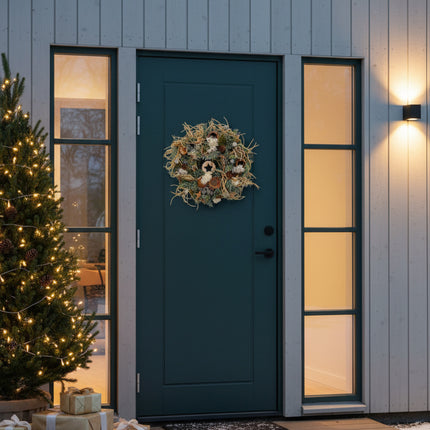 Coroniță Crăciun "Silver Forest" din Mix Brad Argintiu