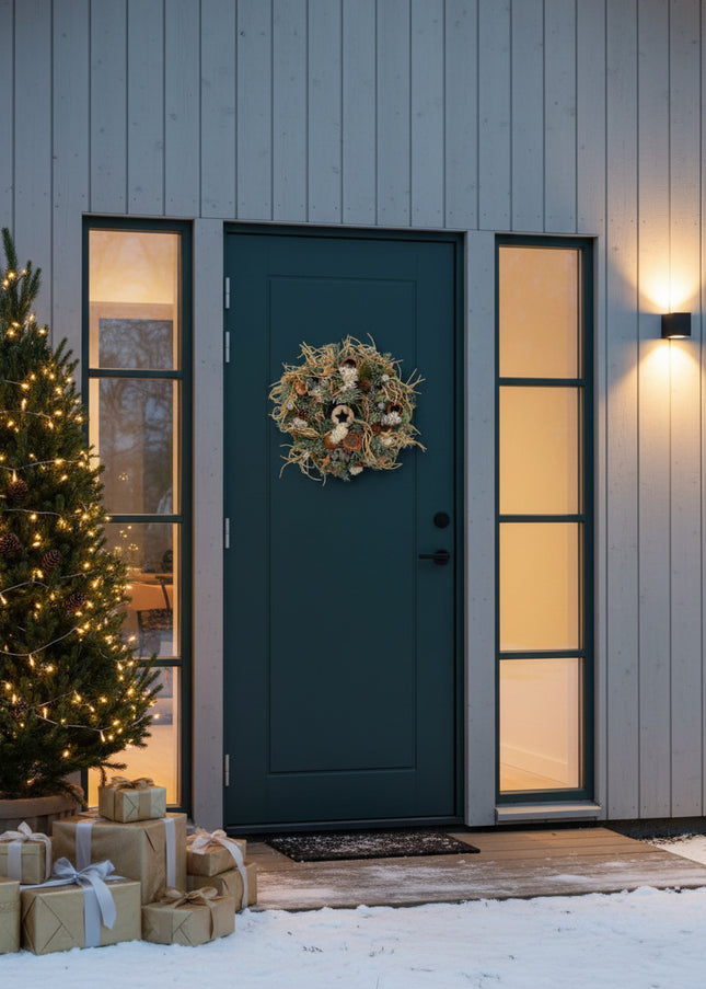 Coroniță Crăciun "Silver Forest" din Mix Brad Argintiu