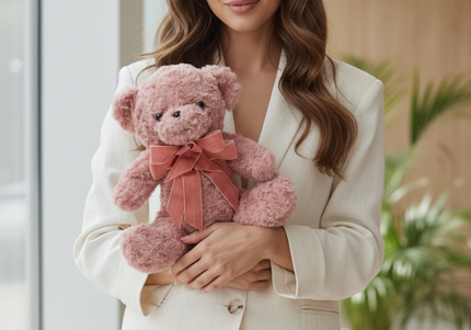 Jucărie de Lux „Rose Quartz Hug” – Ediție Boutique 30 cm