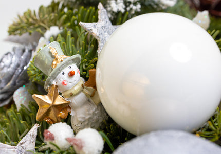 Aranjament Festiv „Nordic Frost & Velvet Cerf”