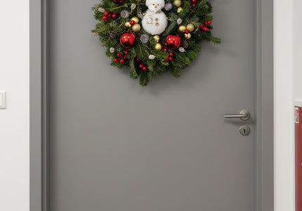 Coroniță Craciun "Frosty Joy" din Brad Natural Nobilis