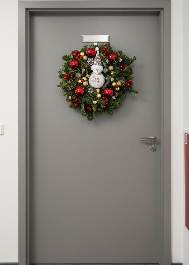 Coroniță Craciun "Frosty Joy" din Brad Natural Nobilis