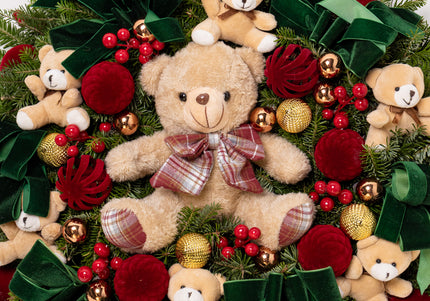 Coroniță Gigantică "Beary Christmas" din Brad Nobilis