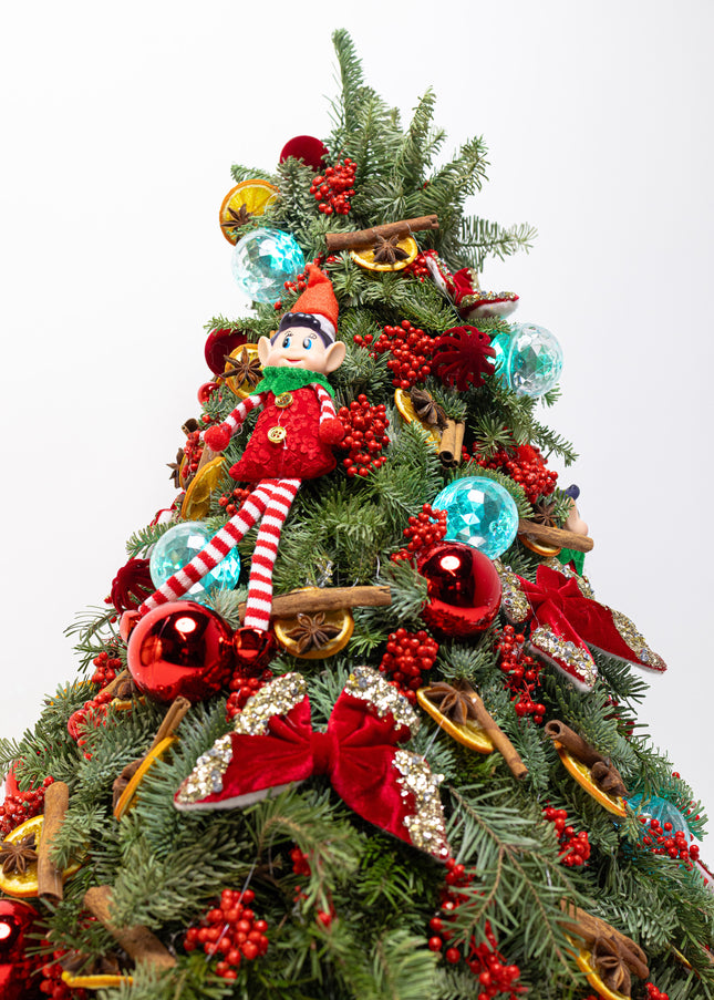 Brad de Crăciun Artizanal „The Elves' Royal Fir”