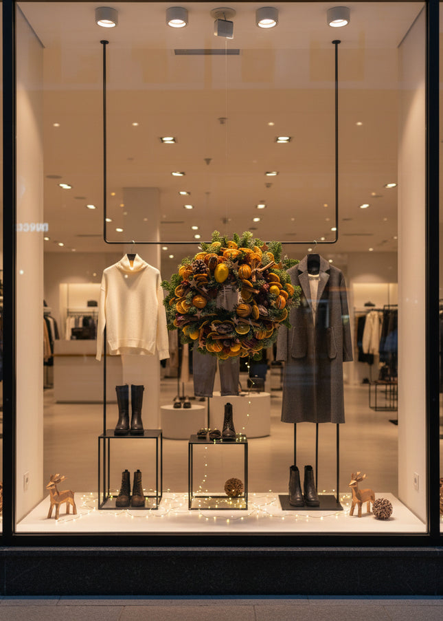 Coroniță Crăciun "Citrus & Cinnamon" Brad Nobilis Mare