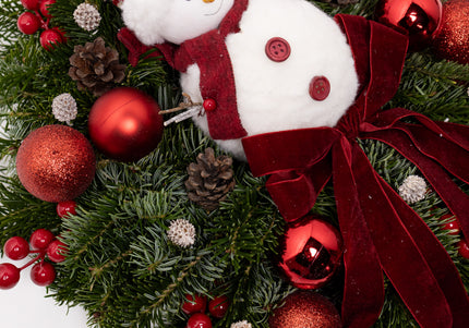 Coroniță Craciun "Winter Cheer" din Brad Nobilis
