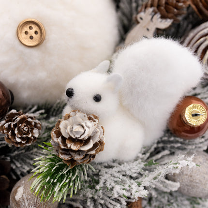 Coroniță Crăciun "Frosty Forest" din Brad Artificial 4D