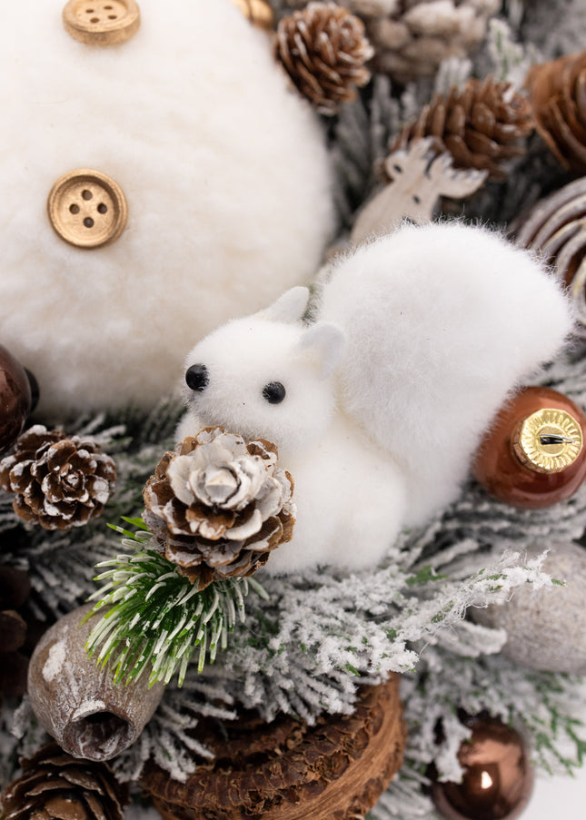 Coroniță Crăciun "Frosty Forest" din Brad Artificial 4D