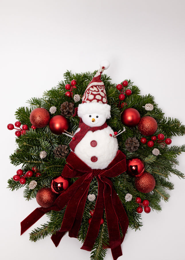 Coroniță Craciun "Winter Cheer" din Brad Nobilis