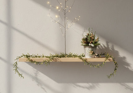 Brad Natural Decorat la Ghiveci "Golden Frost"