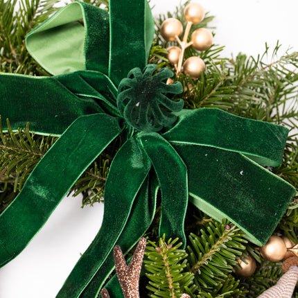 Coroniță Crăciun "Emerald Deer" din Brad Nobilis