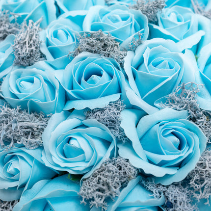 Aranjament inimă „Bleu Infinite”