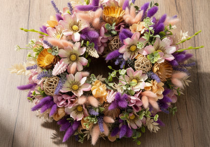 Coroniță Florală „Amethyst Bloom”