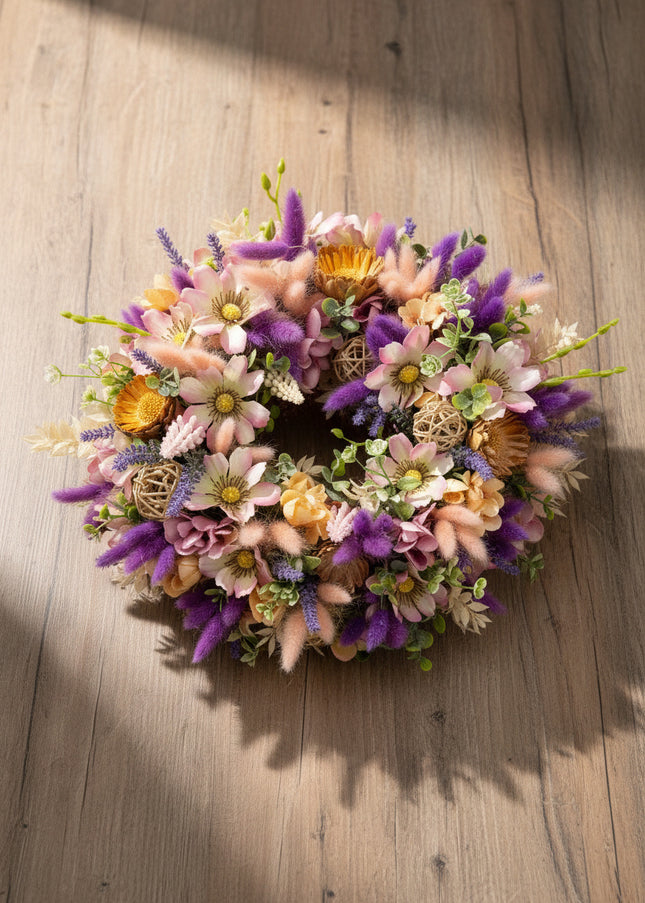 Coroniță Florală „Amethyst Bloom”