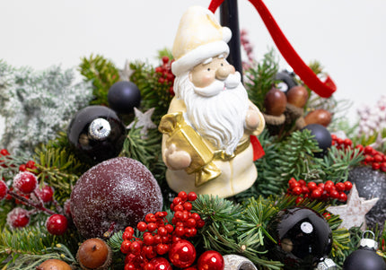 Aranjament de Crăciun Premium – Santa’s Velvet Box