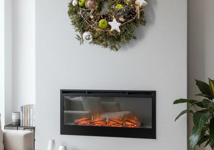 Coroniță de Crăciun Artizanală „Winter Glow & Botanical Nest”