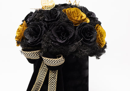Aranjament de Lux "Golden Onyx Majesty" cu Coronetă Imperială