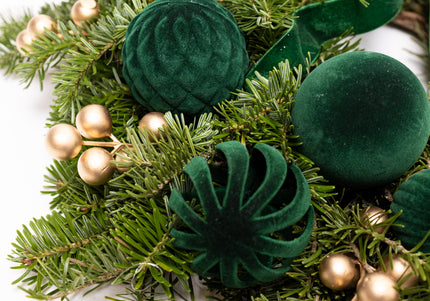 Coroniță Crăciun "Emerald Deer" din Brad Nobilis