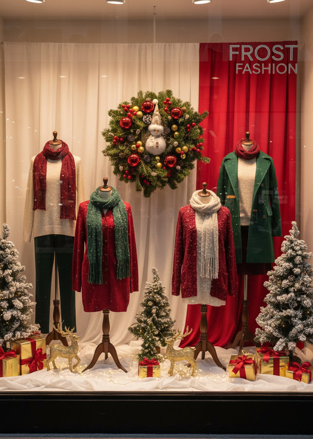 Coroniță Craciun "Frosty Joy" din Brad Natural Nobilis